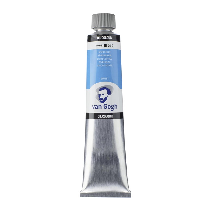 Van Gogh Oil Color Paint, 200ml Tube, Sevres Blue 530 - Image 1